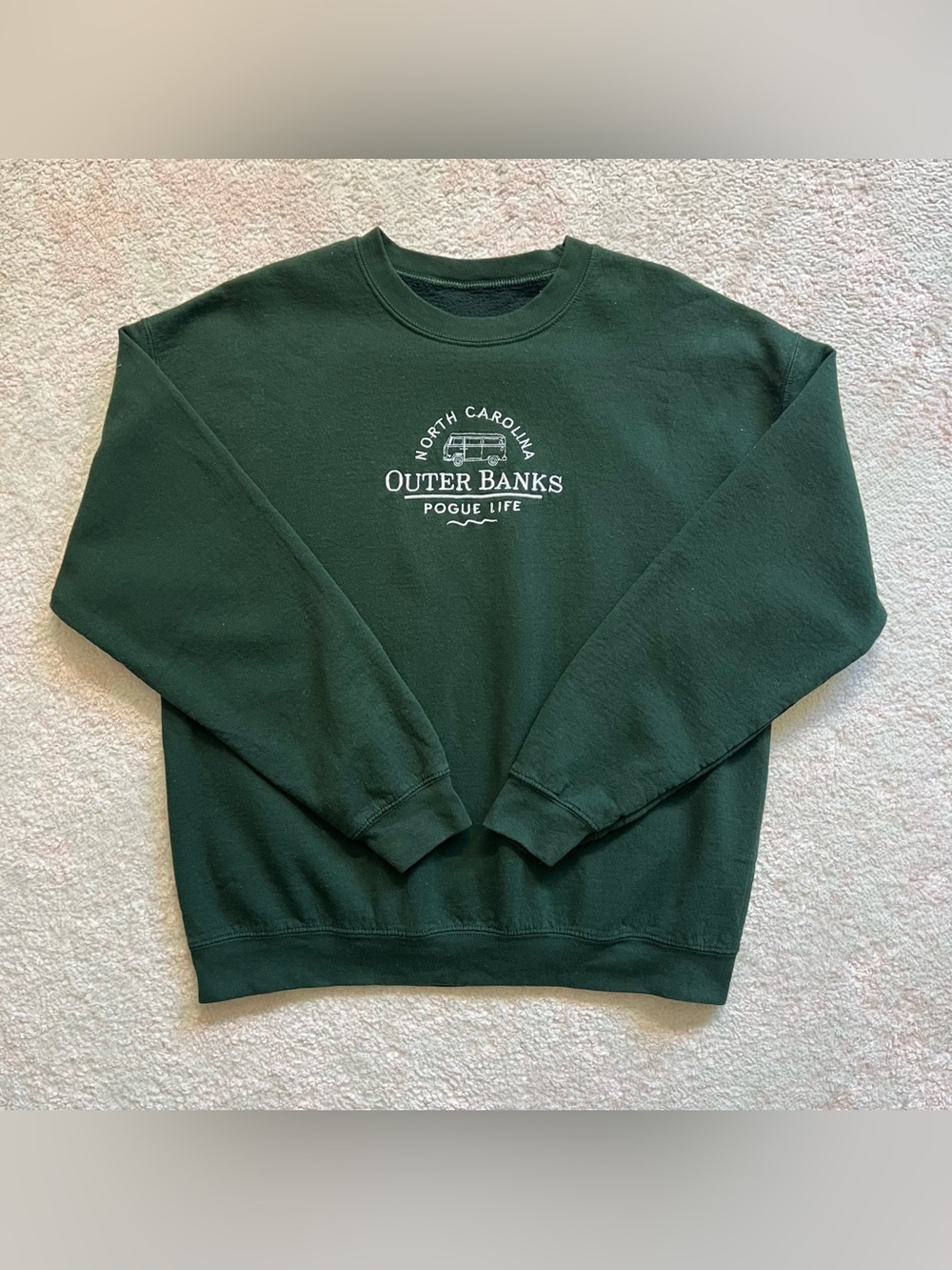 Outer Banks 'Pogue Life' Crewneck Sweatshirt - Dark Green